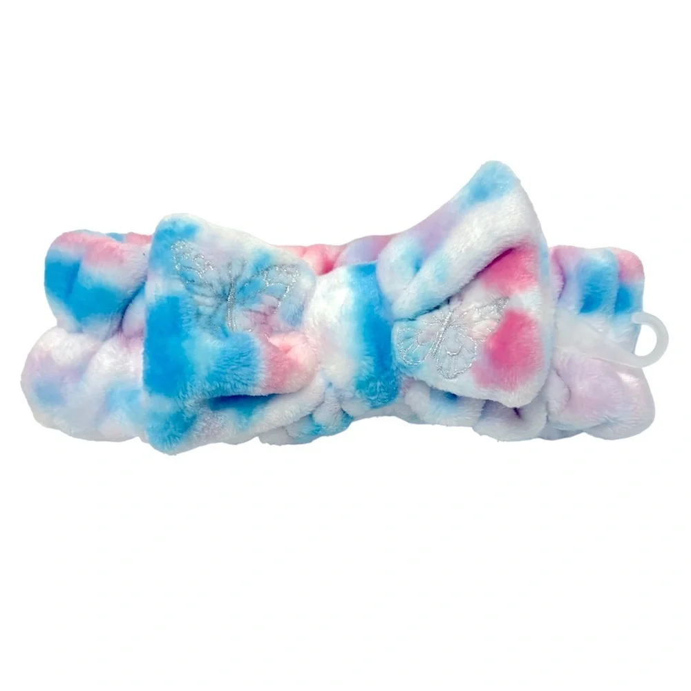 Plush Stretch Spa Bow Headband
